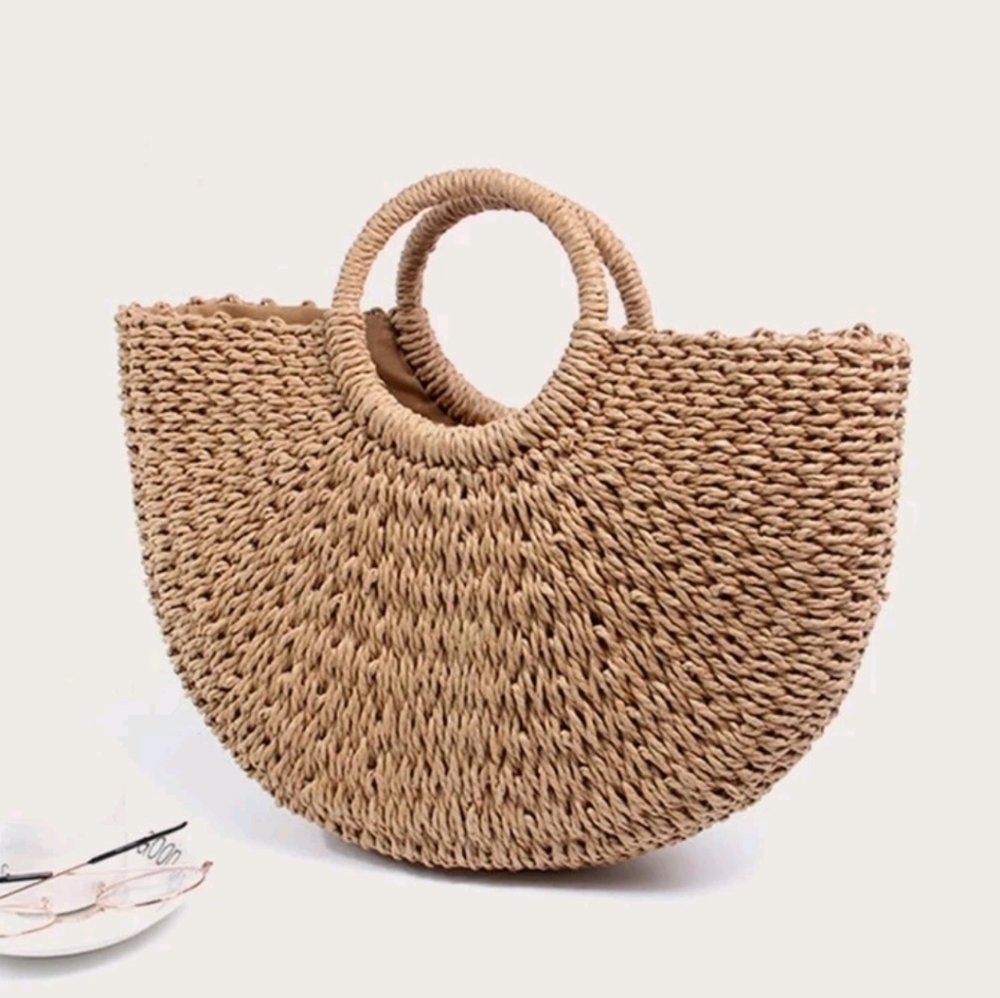 Last one / Summer Beach Straw Bag - Picture 2 of 5